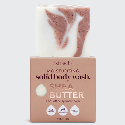Kitsch | Shea Butter Exfoliating Body Wash | Bar