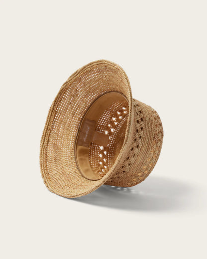 Hemlock Hats Olivia Straw Bucket Hat | Natural