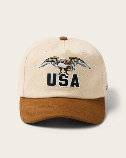 Hemlock Hats USA Baseball Hat | Brown