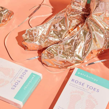 Patchology | Rose Toes Renewing Foot Mask | 1 Set