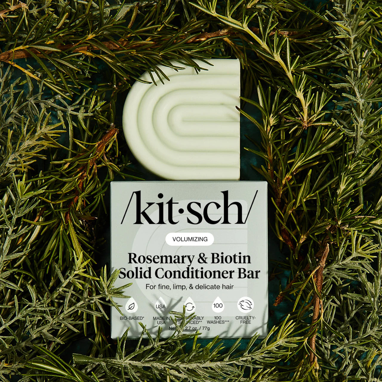 Kitsch | Rosemary & Biotin Volumizing Conditioner Bar