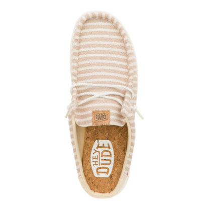 Hey Dudes Wally Slip Resort | Tan/White