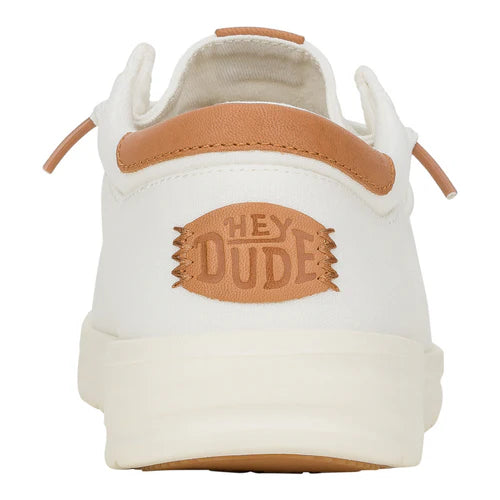 Hey Dudes Paul Canvas | White