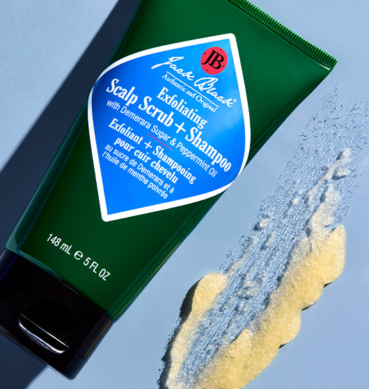 Jack Black | Exfoliating Scalp Scrub + Shampoo | 5oz Tube