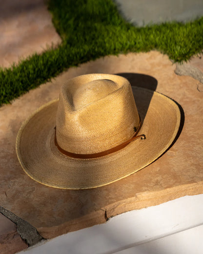 Hemlock Hats Bruma Cowboy Straw Hat | Natural