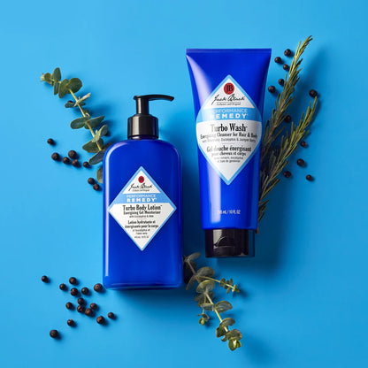Jack Black | Turbo Wash® Energizing Cleanser for Hair & Body | All Sizes