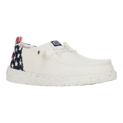 Hey Dudes Wendy Funk Americana Stars | White/Navy Blazer