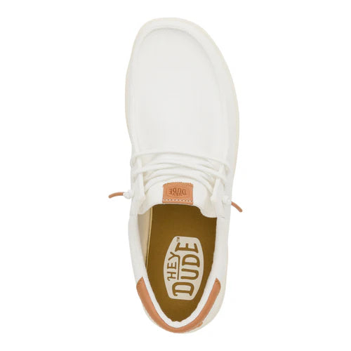 Hey Dudes Paul Canvas | White