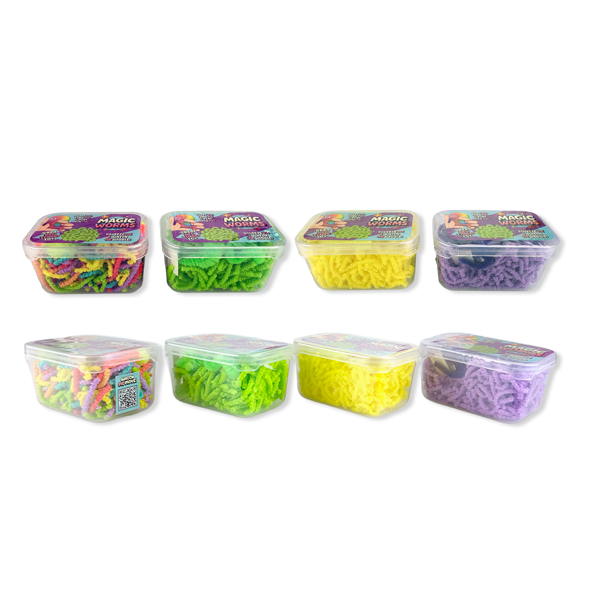 Magic Worms Fidget Toy - Blind Pull