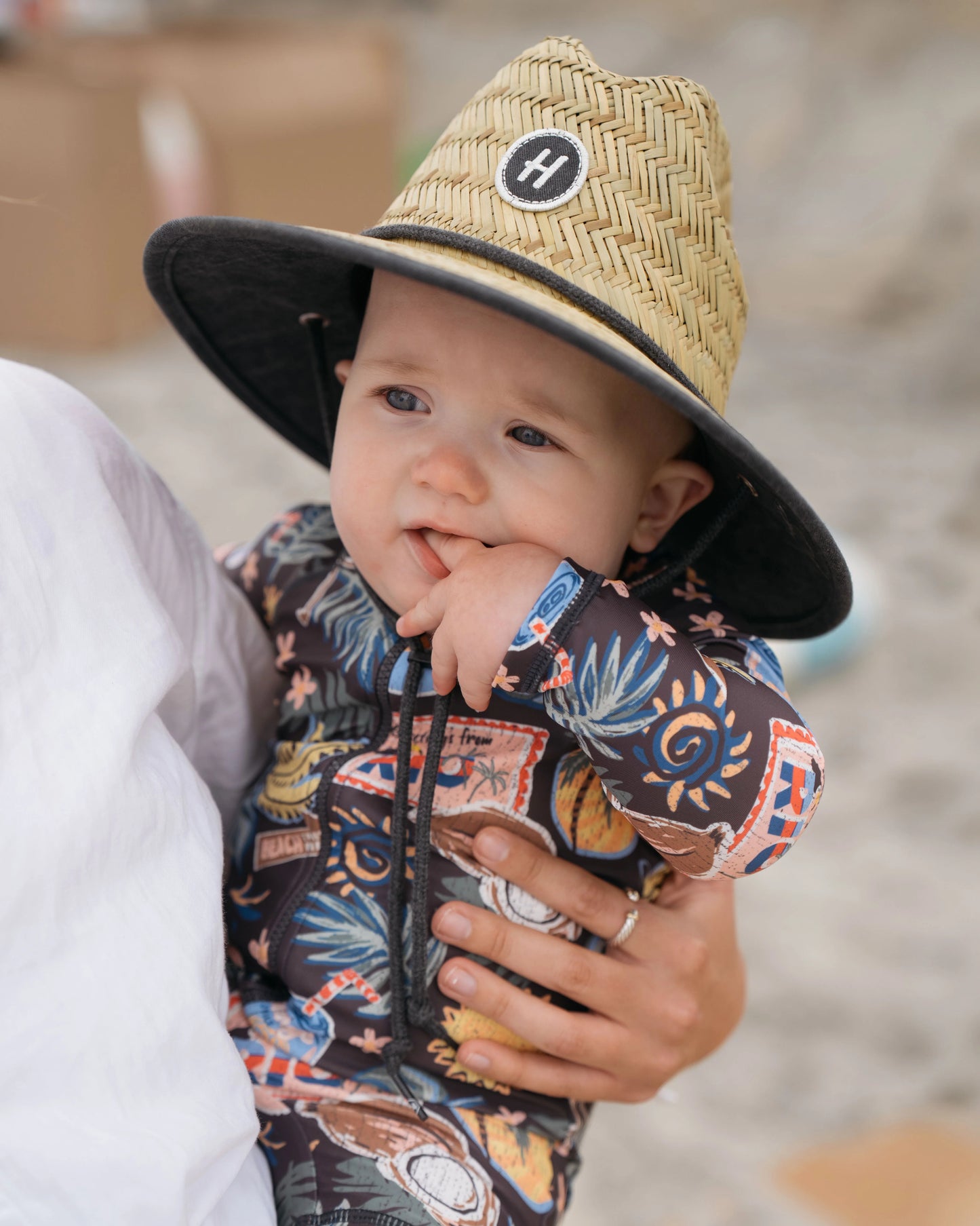 Hemlock Hats Kids Signature Lifeguard | Solid Black