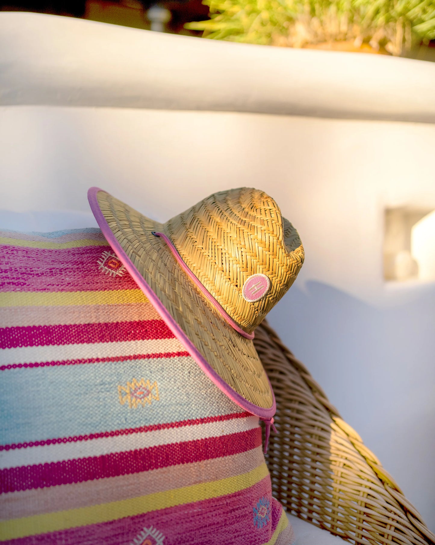 Hemlock Hats Kids Signature Lifeguard | Solid Pink