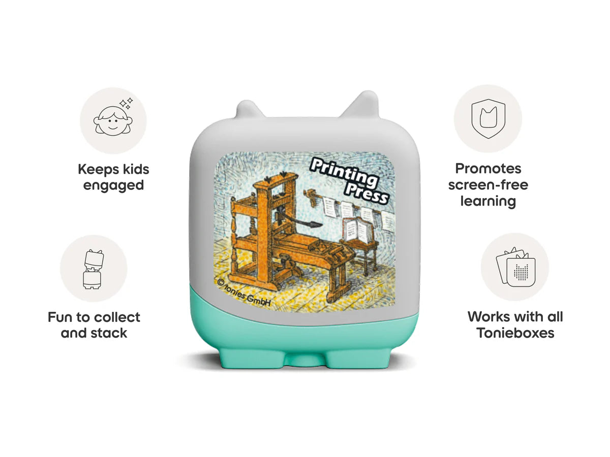 tonies® | Inventions and Innovation Clever Tonies - 4 Pack | Learn/Discover Set