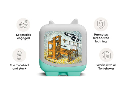 tonies® | Inventions and Innovation Clever Tonies - 4 Pack | Learn/Discover Set