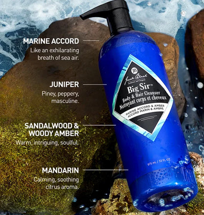 Jack Black | Big Sir™ Body & Hair Cleanser| All Sizes