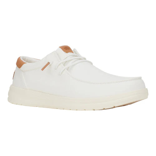 Hey Dudes Paul Canvas | White