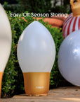 Inflatable Holiday LED Bulb 2pk