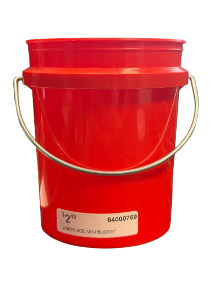 Jabo's Ace | Red Mini Bucket
