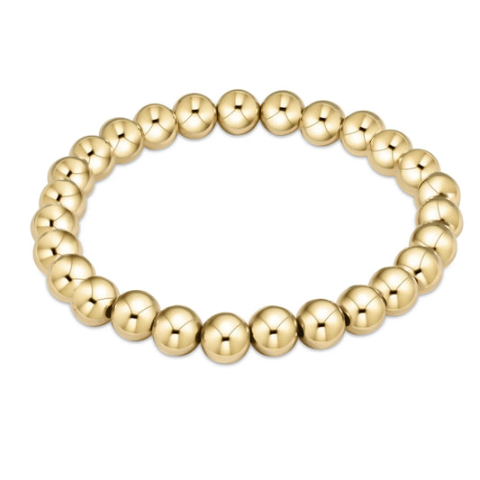 enewton | classic gold 7mm bead bracelet