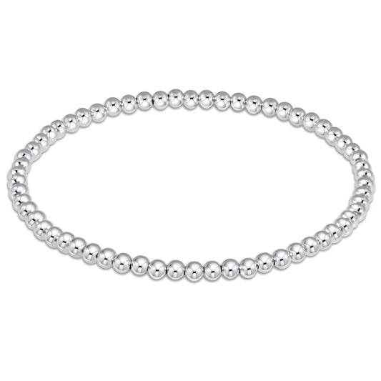 enewton | classic sterling 3mm bead bracelet