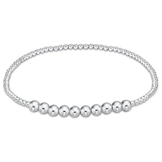 enewton | classic sterling beaded bliss 2mm bead bracelet | 4mm sterling