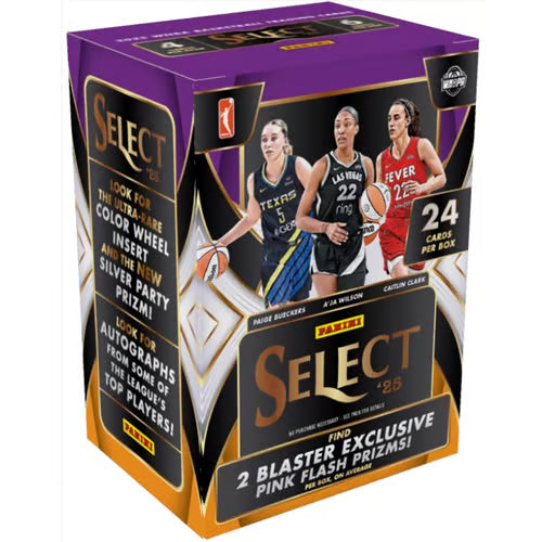 Panini 2025 Select WNBA Blaster Box Trading Cards