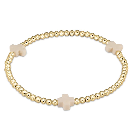 enewton | egirl signature cross bracelet gold | all colors