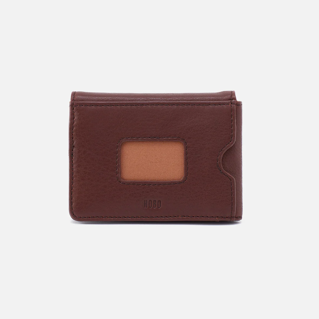 HOBO Men&#39;s Brown Flap Wallet