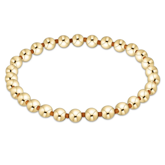 enewton | gameday hope grateful 5mm bead bracelet | burnt orange