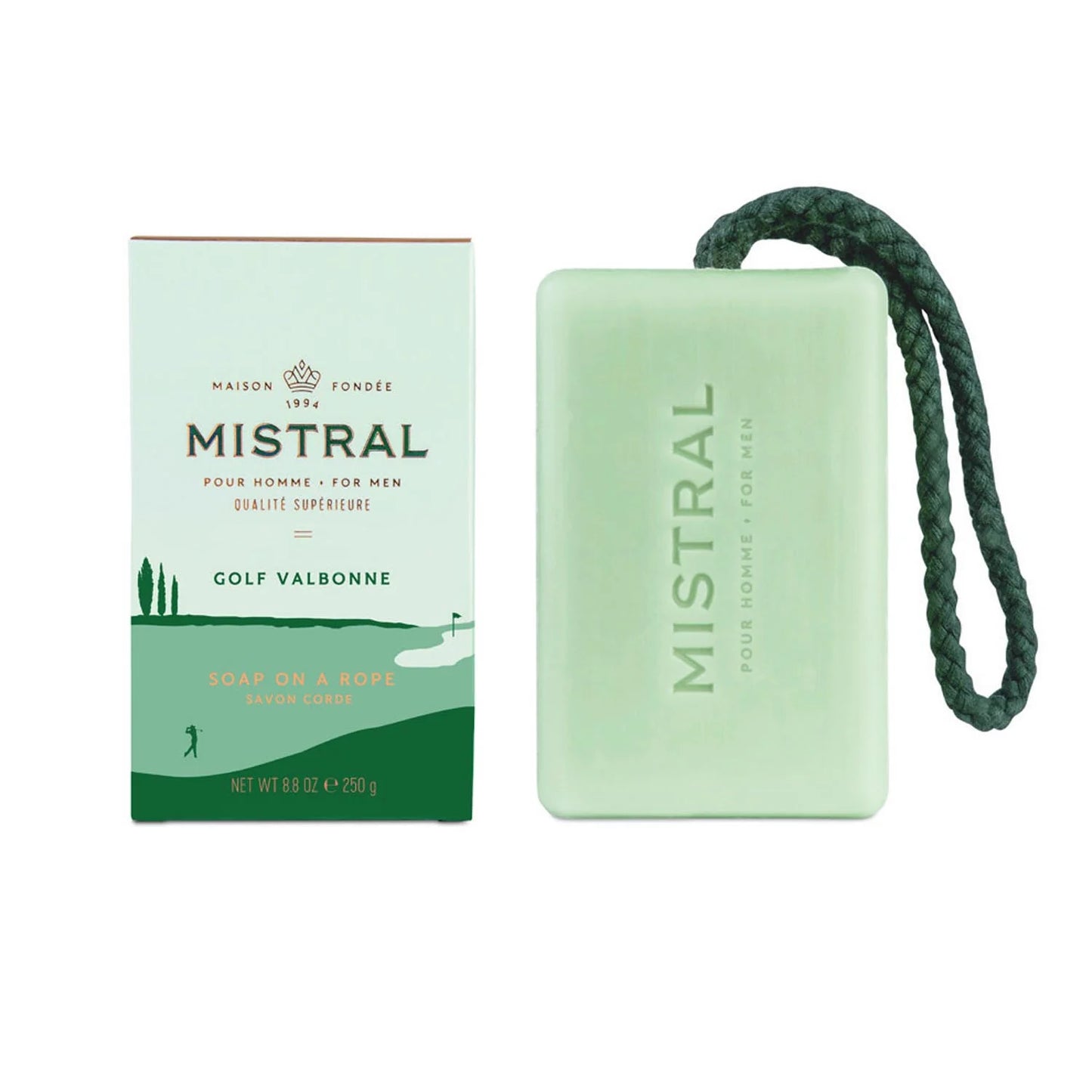 Mistral | Golf Valbonne Soap On A Rope | 8.8oz