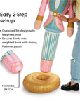 Inflatable Nutcracker - Pink 5'