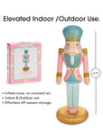 Inflatable Nutcracker - Pink 5'