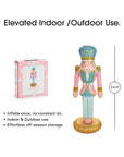 Inflatable Nutcracker - Pink 3.5'