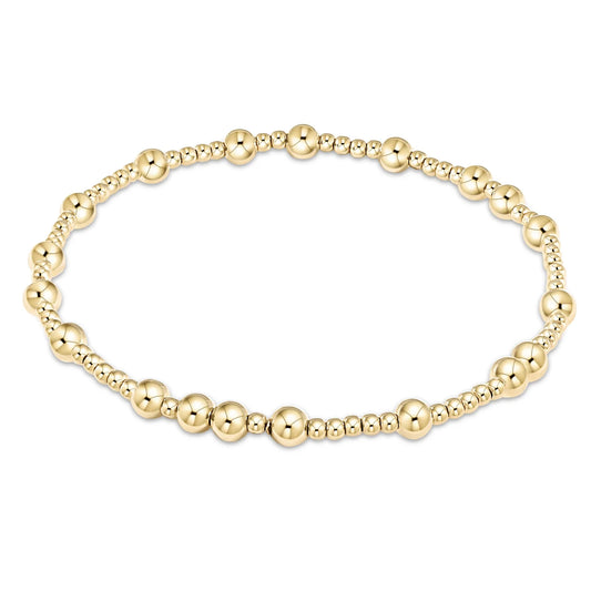enewton | hope unwritten 4mm bead bracelet | gold all sizes