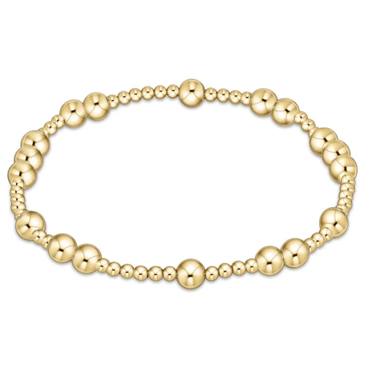 enewton | hope unwritten 5mm bead bracelet | gold