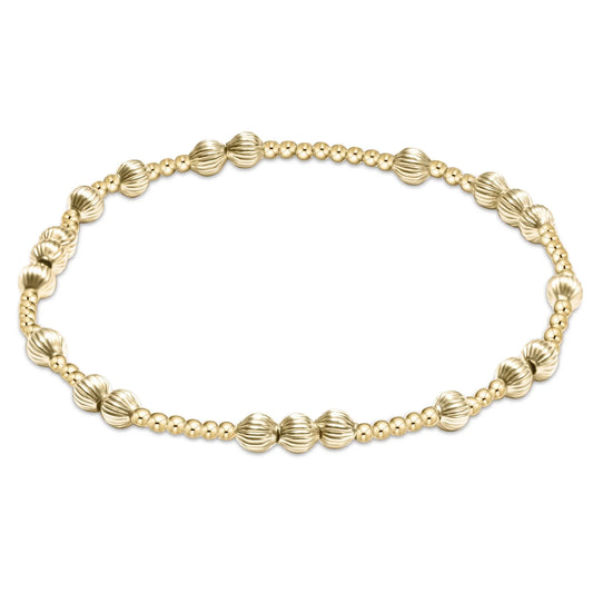 enewton | hope unwritten dignity 4mm bead bracelet | gold