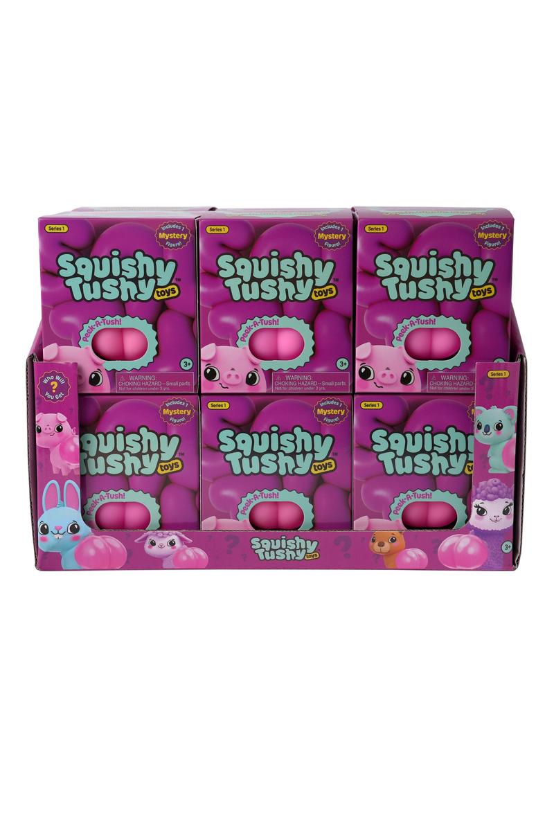 Squishy Tushy | Blind Box Sensory Toy | Series 1 | All Pack Sizes