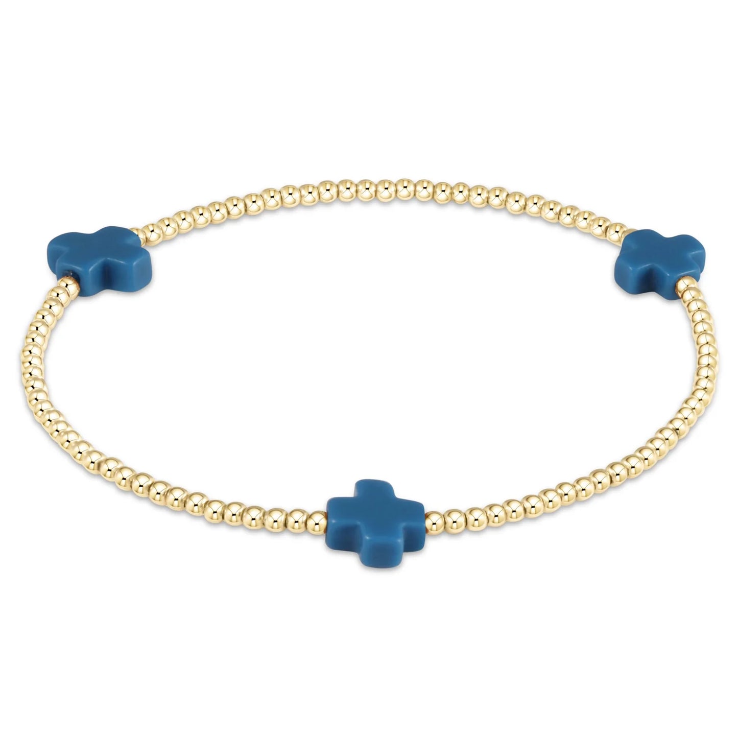 enewton | signature cross bracelet gold | all colors
