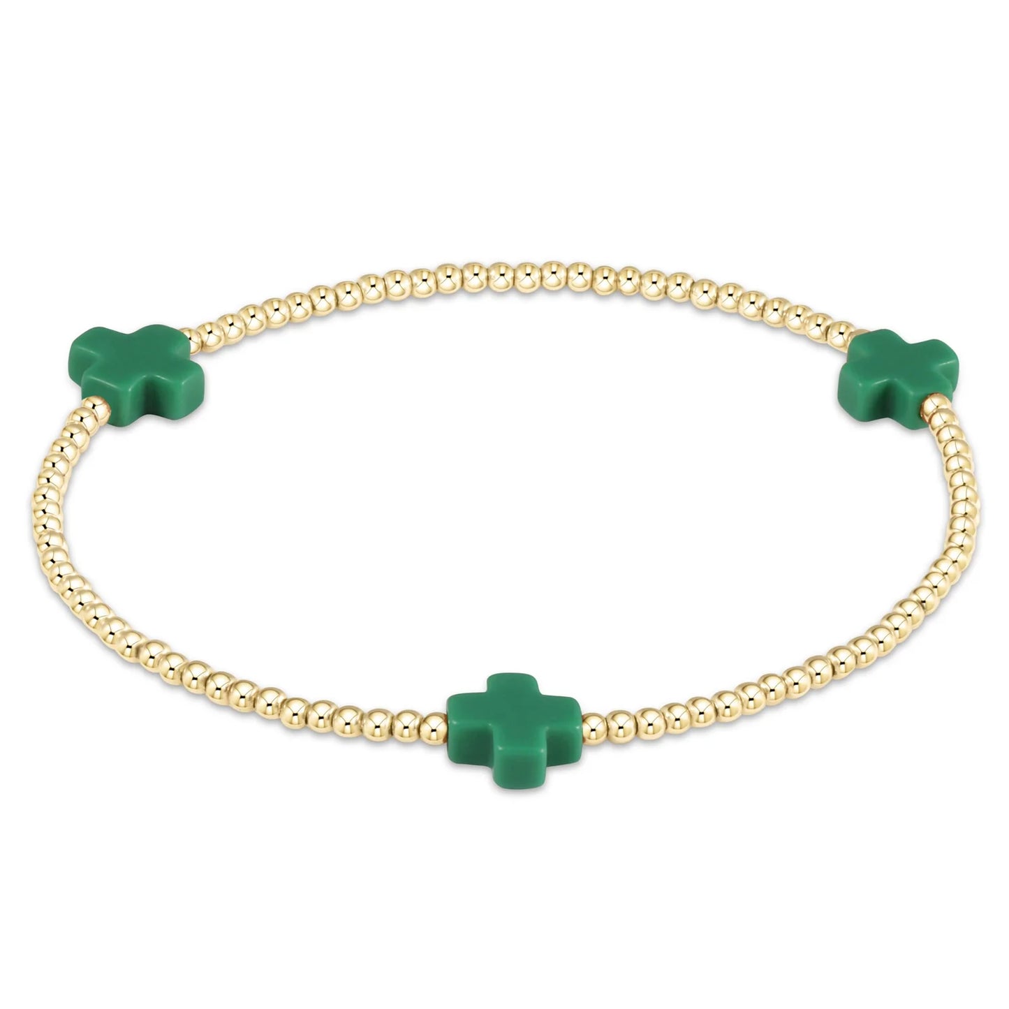 enewton | signature cross bracelet gold | all colors