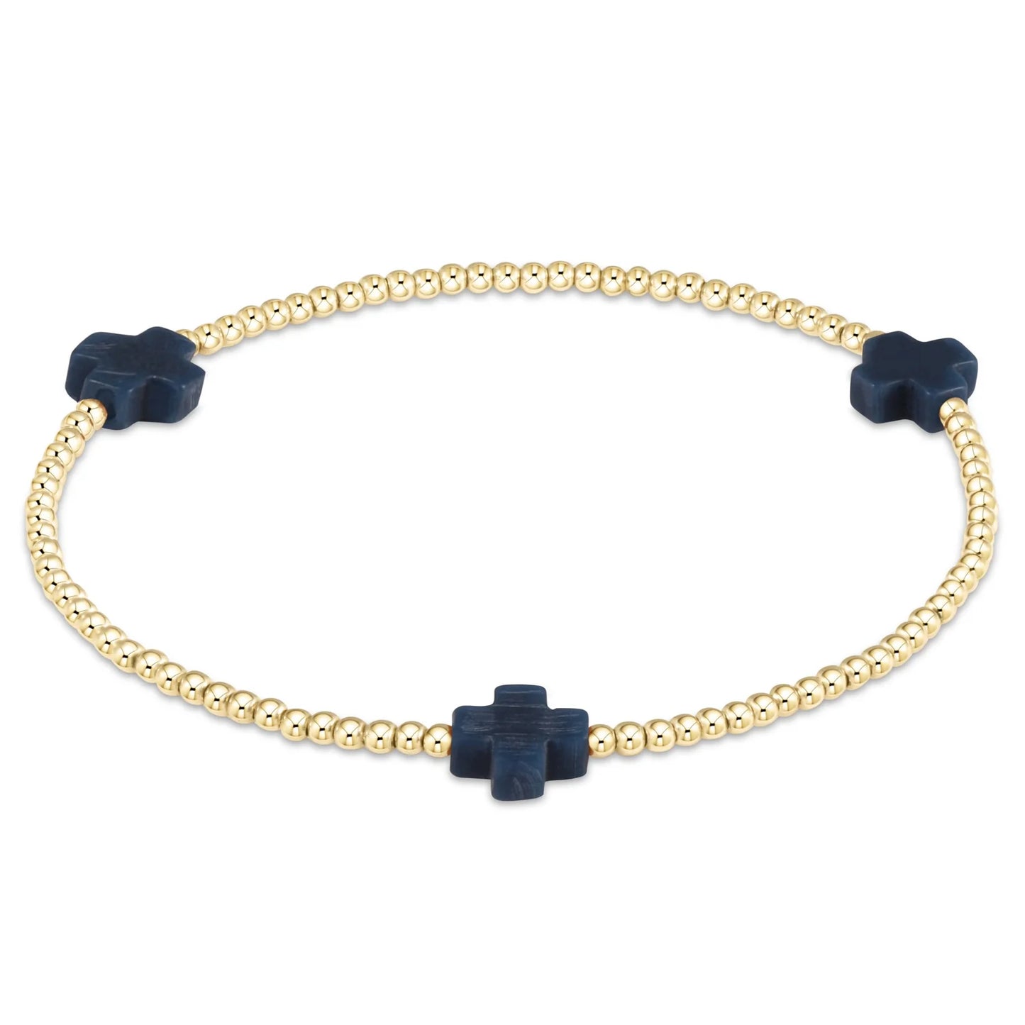 enewton | signature cross bracelet gold | all colors