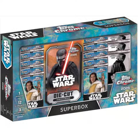 Trading Cards | Topps | 2025 Star Wars Chrome | Superbox
