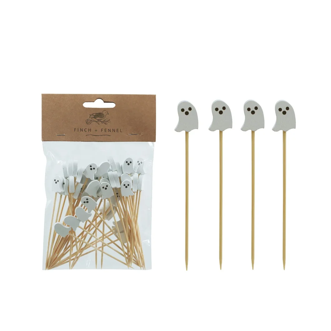 Finch + Fennel | Bamboo Single Use Toothpicks | Multiple Styles