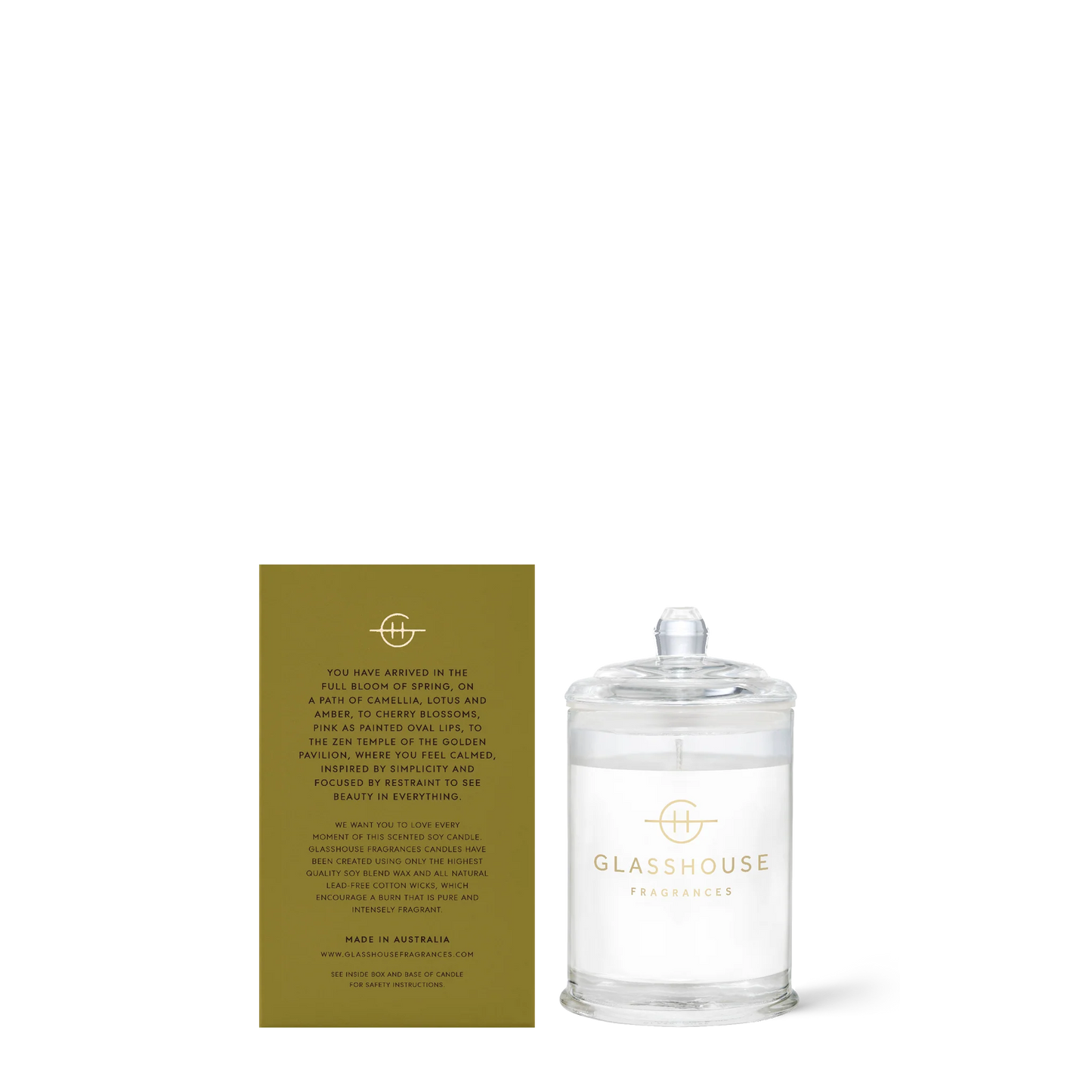 Glasshouse Fragrances Kyoto in Bloom Candle