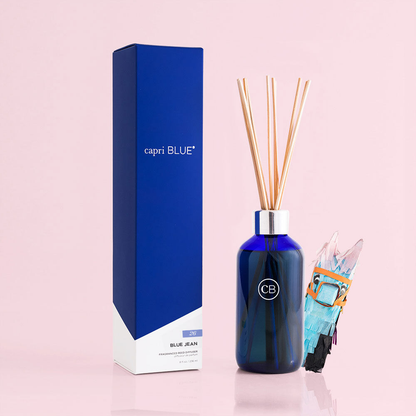 Capri Blue Blue Jean Signature Reed Diffuser, 8 fl oz