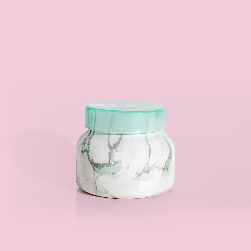 Capri Blue Coconut Santal Modern Marble Petite Jar, 8 oz