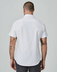 7Diamonds White Hana Short Sleeve Shirt