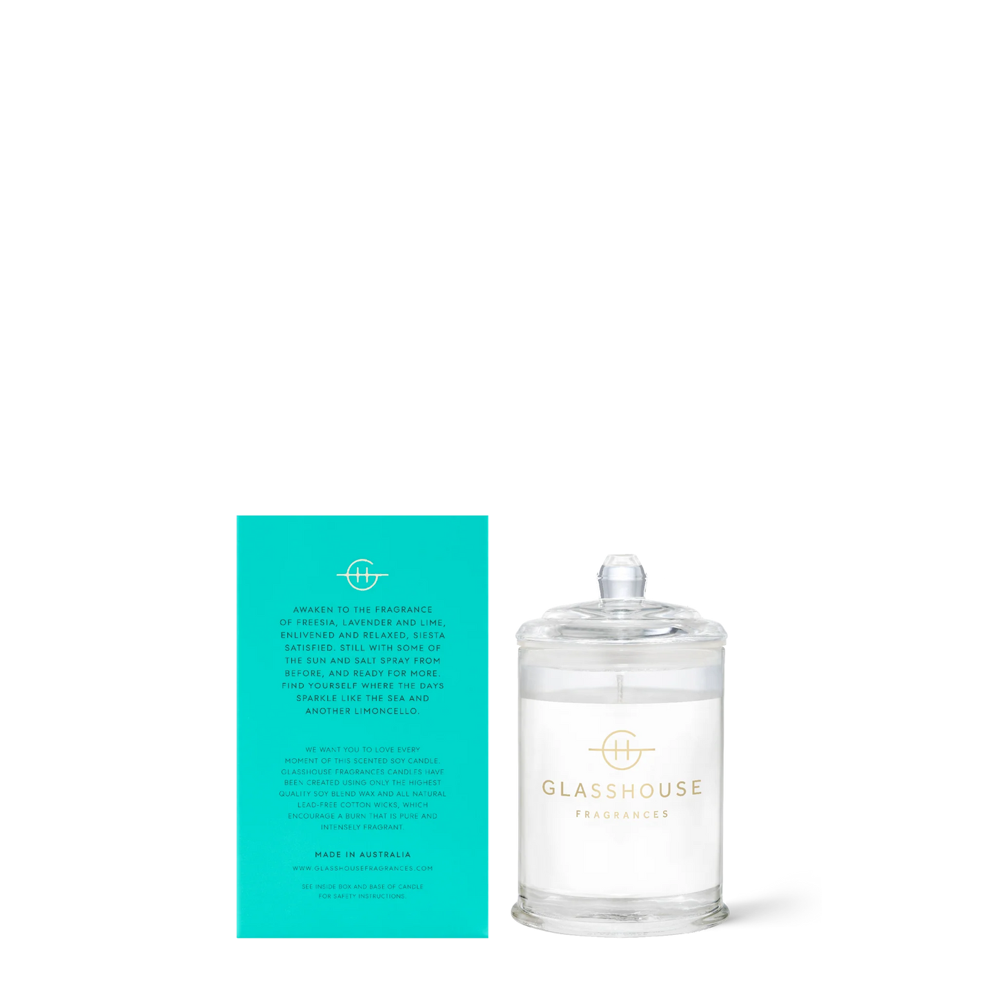 Glasshouse Fragrances Lost in Amalfi Candle