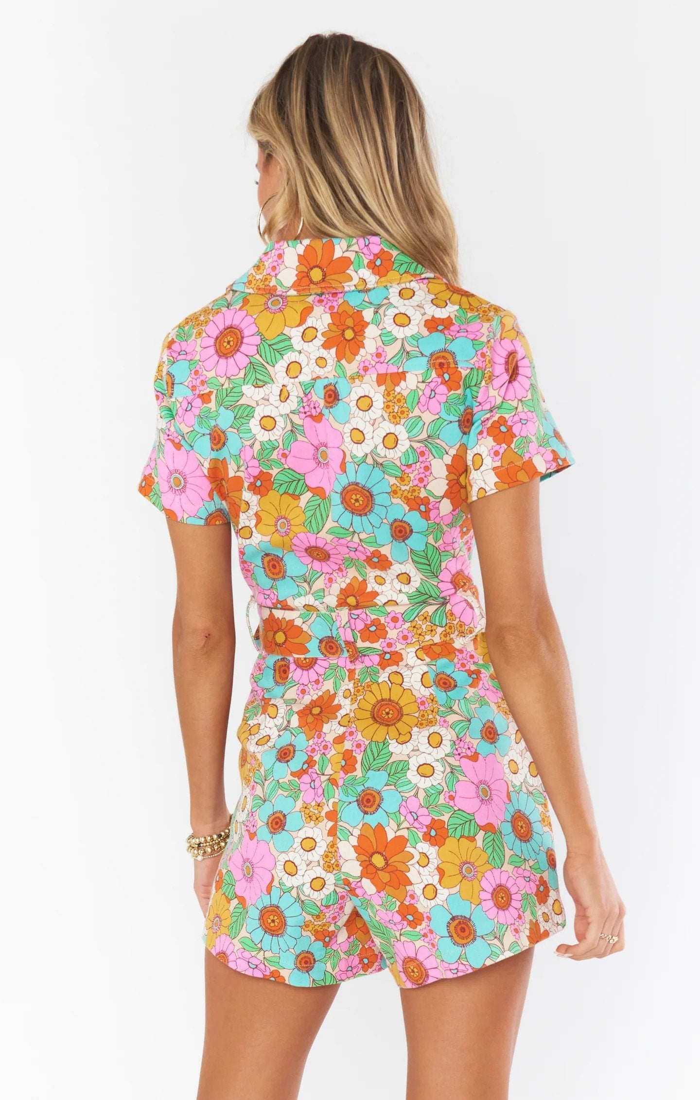 Show Me Your MuMu Floral Outlaw Romper