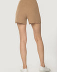 Dex Clothing Sweater Shorts Light Brown